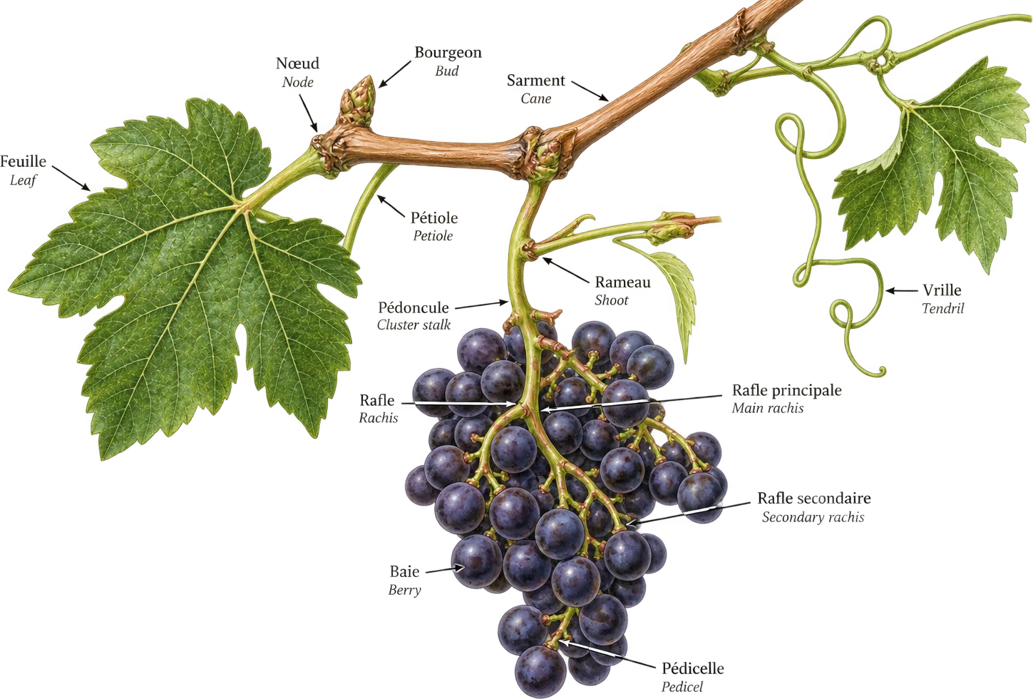 Grappe de raisin / Grape bunch